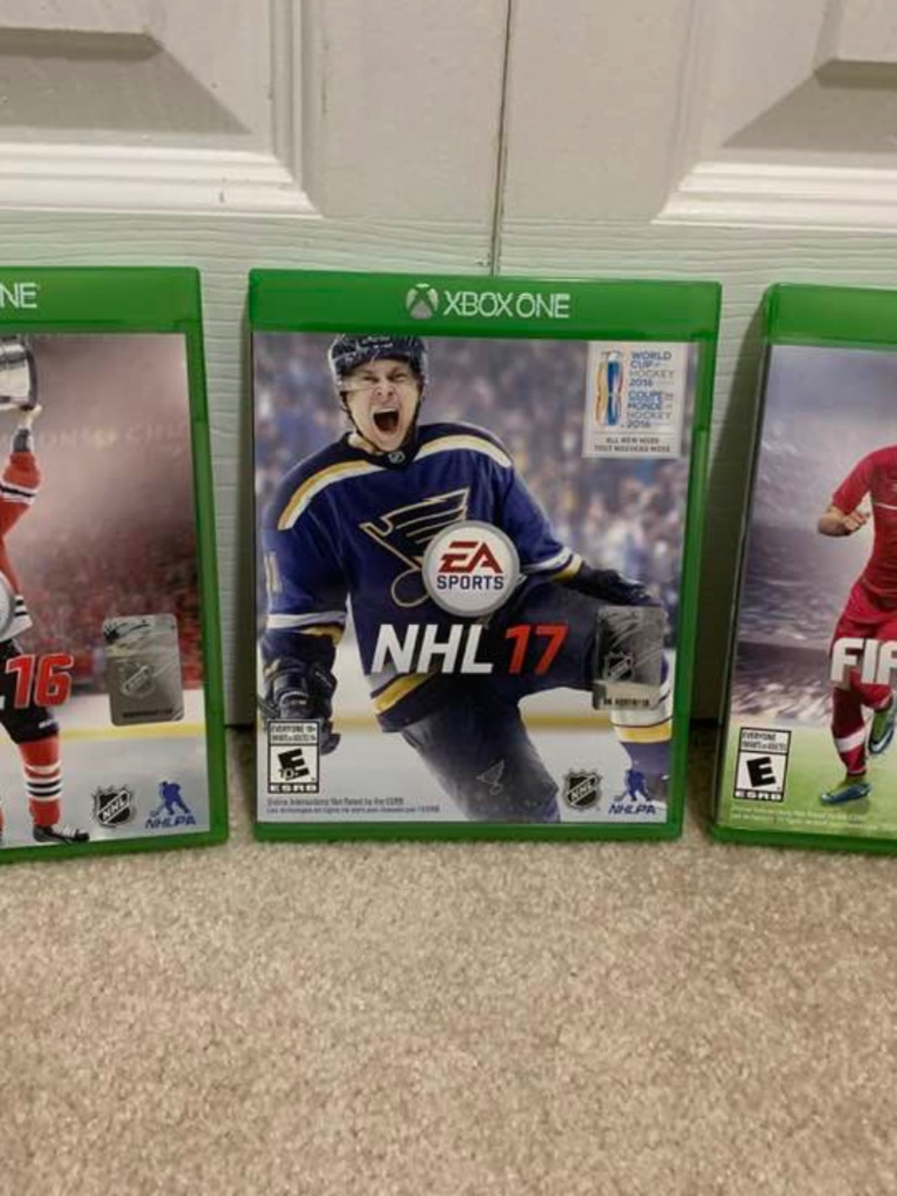 XBOX ONE Games NHL16 NHL17 FIFA16